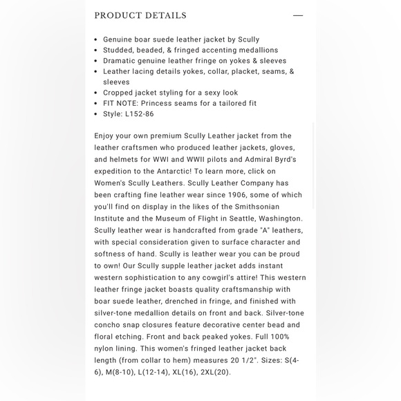 Scully black boar fringe xxl jacket - Picture 4 of 11